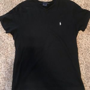Ladies Ralph Lauren Sport T-shirt Black Size M